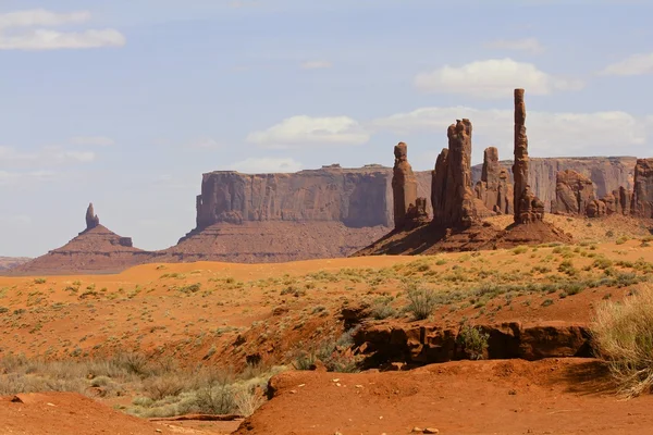 Formações rochosas no deserto de Utah — Fotografia de Stock