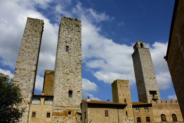 San Gimignano Towers, Italy — Stock Photo, Image