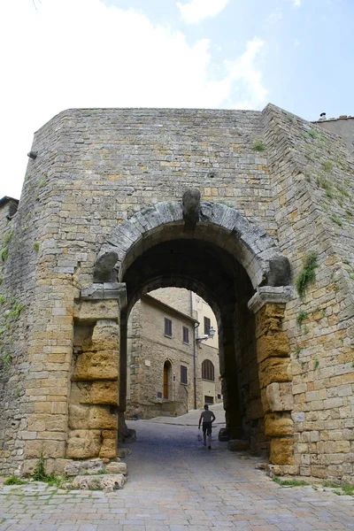 Entrada etrusca, Volterra, Italia — Foto de Stock