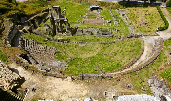 Roman Amphitheater, Volterra, Italy — Stock Photo, Image