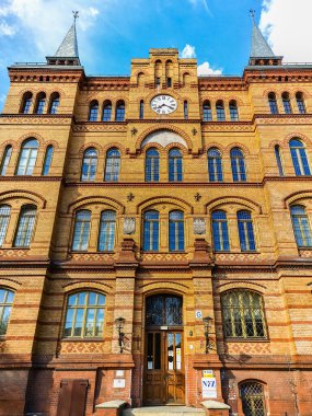 Wroclaw, Polonya - 2 Eylül 2020: Aşağı Silezya Akıl Sağlığı Merkezi Cephesi