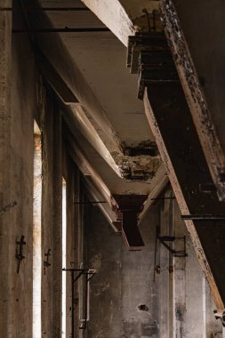 Eski kazan dairesinin yapıları ve içerisi 