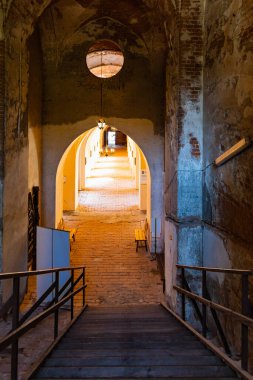 Kamieniec Zabkowicki, Polonya - Haziran 2021: Eski yenilenmiş Marianna Oranskas Sarayı