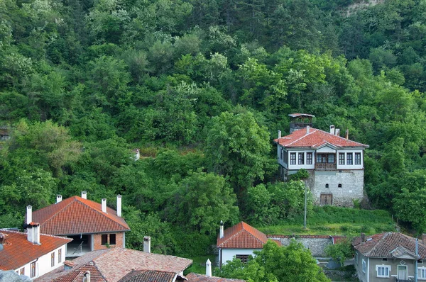 Historiska staden melnik, Bulgarien. — Stock fotografie