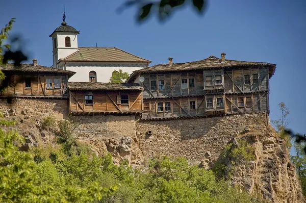 El monasterio de roca "San Dimitrii de Basarbovo " —  Fotos de Stock