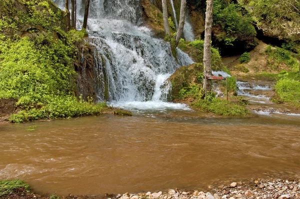 Bigar river waterfall, Serbia — Stock Photo, Image