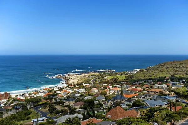 Camps bay, ocean Atlantycki, cape town — Zdjęcie stockowe