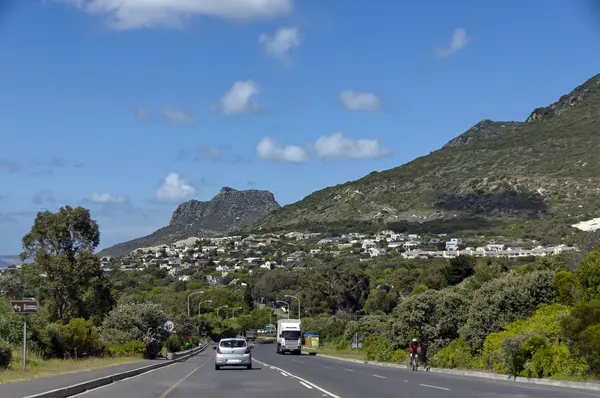 Scenic road Victoria, Cape town — Stock Photo, Image