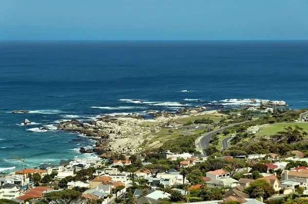 Camps Bay, Oceano Atlântico, Cidade do Cabo — Fotografia de Stock