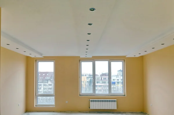 Cameră cu iluminat LED modern — Fotografie, imagine de stoc