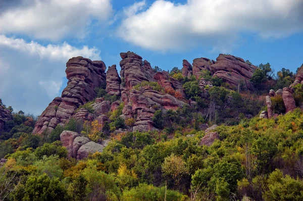 Formación de grupos de rocas, en rocas belogradchik — Foto de Stock