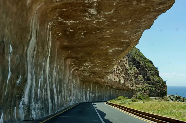 Chapman's Peak Drive. Awesome road to Cape of Good Hope. — Stock Photo, Image