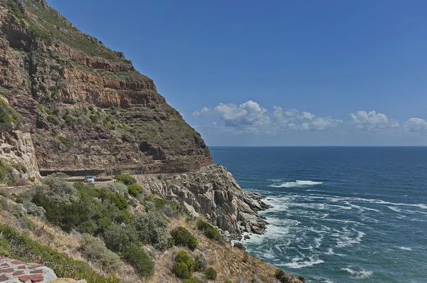Chapman's Peak Drive. Awesome road to Cape of Good Hope. — Stock Photo, Image