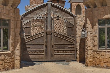 chateau de nates, Güney Afrika bir ana girişi