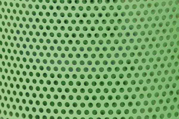 Green metal grid background — Stock Photo, Image