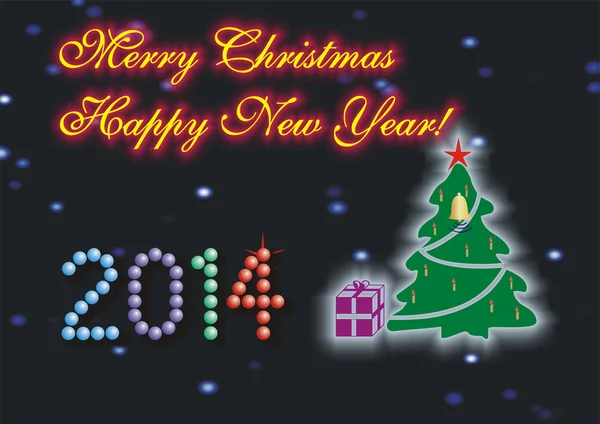 Merry Christmas & Happy New Year — Stock Photo, Image