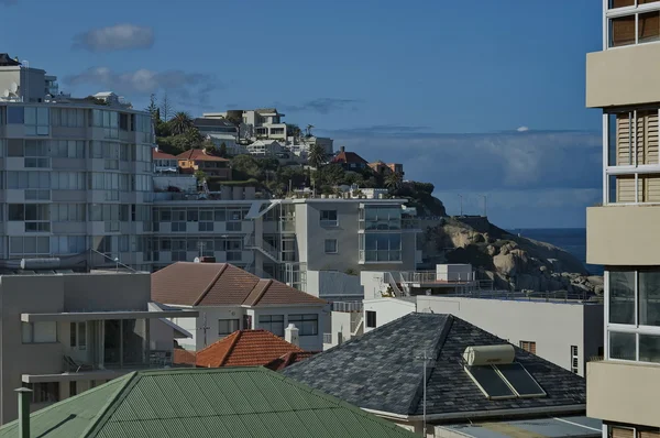 Morgon utsikt från fönstret på protea hotel president — Stockfoto