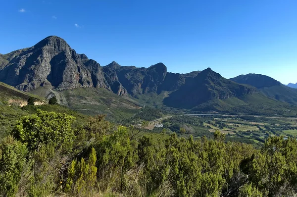 View to valley from Boland Mountain — Stock Photo, Image