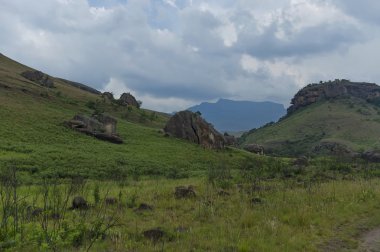 Giants castle kwazulu-natal doğa rezerv