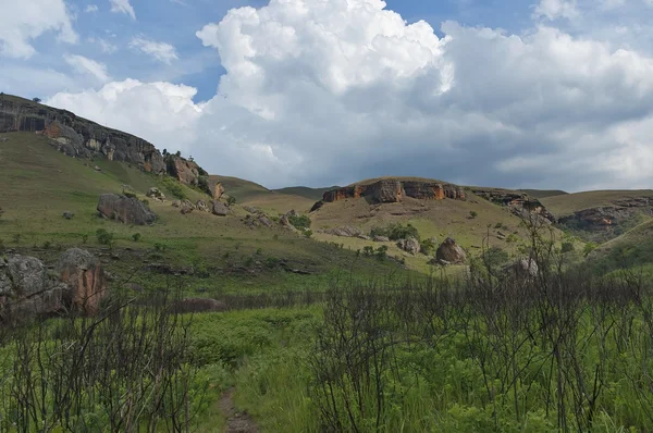 Giants castle kwazulu-natal doğa rezerv — Stok fotoğraf