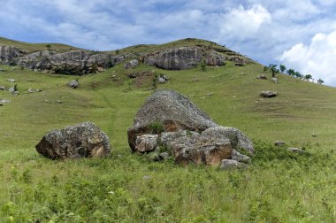 Giants castle kwazulu-natal doğa rezerv