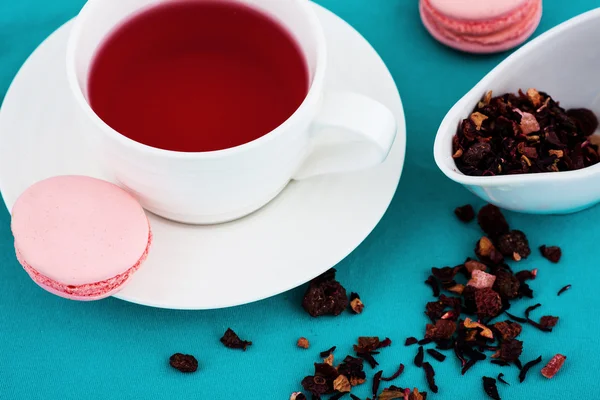 Macaron et tisane — Photo