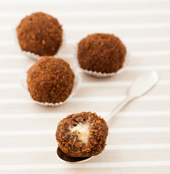 Trufas caseras — Foto de Stock