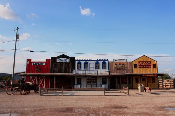 Seligman stad route 66 arizona — Stockfoto