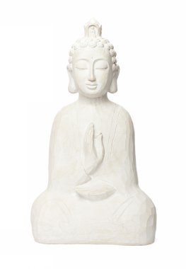 beyaz izole budha
