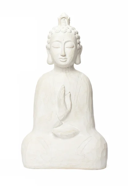 Budha isolado em branco — Fotografia de Stock