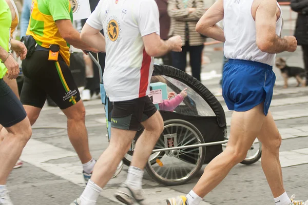 Baby runner — Stock Photo, Image