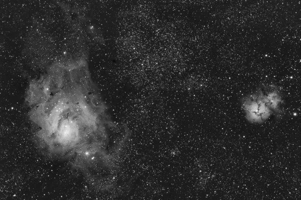 Lagune und trifid — Stockfoto