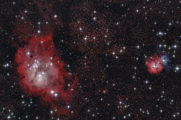 Nebulosas infravermelhas — Fotografia de Stock