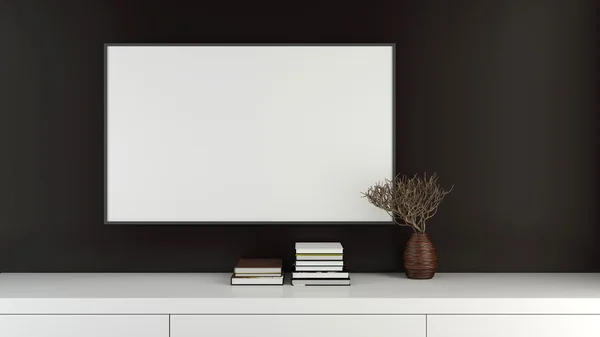 Still life with blank background and vase — Stock Photo, Image