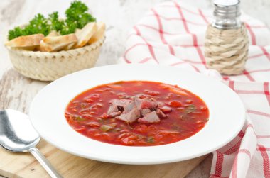 Ukrayna Ulusal kırmızı borsch