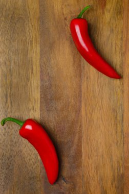red hot chili peppers ile ahşap arka plan