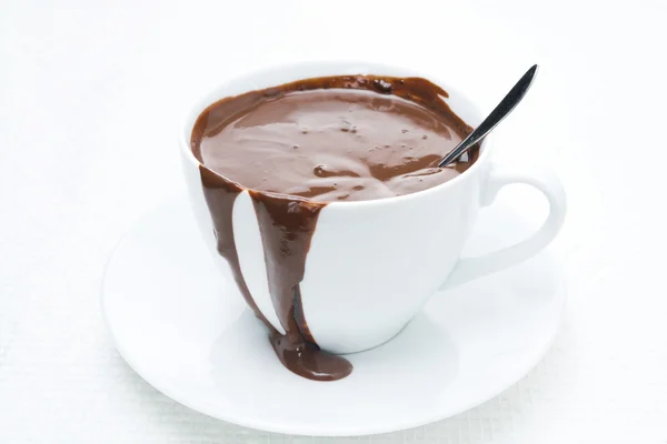 Secangkir cokelat panas — Stok Foto