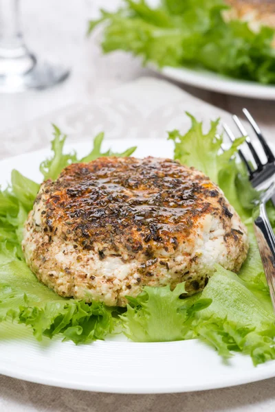 Queso casero al horno picante — Foto de Stock