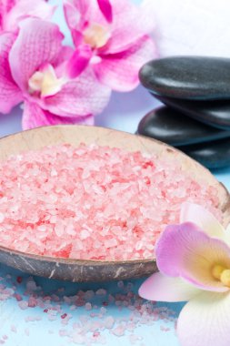 pembe deniz tuzu, spa ve çiçekler için taş