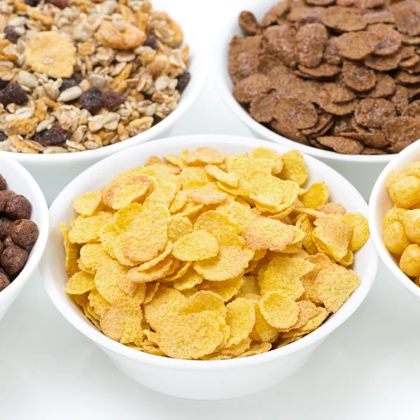 Surtido cereales para el desayuno — Foto de Stock