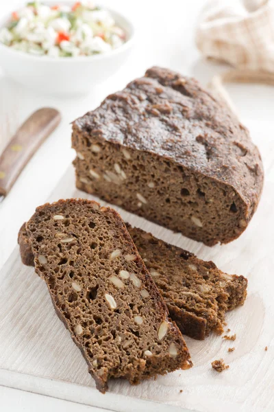 Rye bread with seeds — Stock Photo, Image