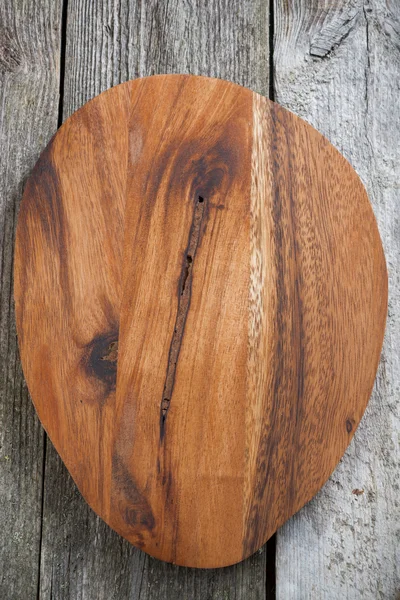 Marrón oval tablero de madera fondo — Foto de Stock