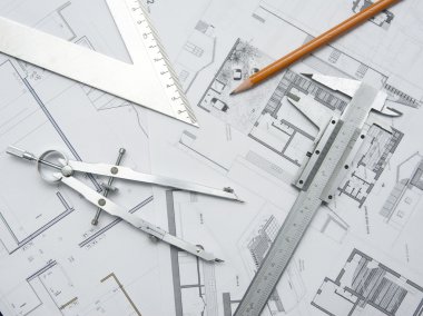 Architecure planning clipart