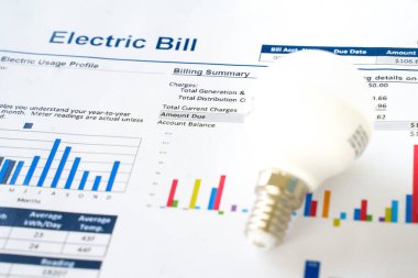 Ev elektrik giderleri ve fatura dökümanı