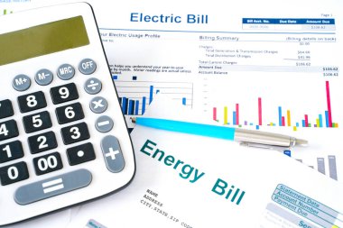 Ev elektrik giderleri ve fatura dökümanı