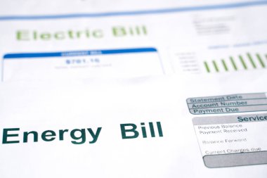 Aylık raporlara göre elektrik ve enerji faturaları kapatılıyor