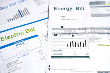 Aylık raporlara göre elektrik ve enerji faturaları kapatılıyor