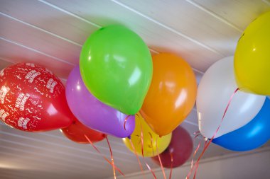 doğum günü için uçan Hava balonlar