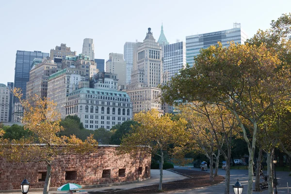 New York City Manhattan in autumn — Stock Photo, Image