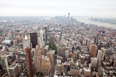 New York Şehri Manhattan ufuk çizgisi